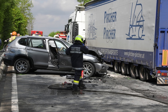 Tödlicher Verkehrsunfall auf Rieder Straße in Tumeltsham