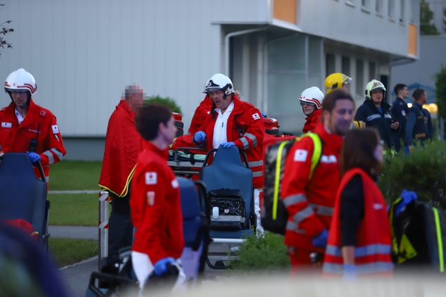 Foto: Ein Todesopfer bei Wohnungsbrand in Wels-Lichtenegg | Foto: laumat.at/Matthias Lauber Ein Todesopfer bei Wohnungsbrand in Wels-Lichtenegg