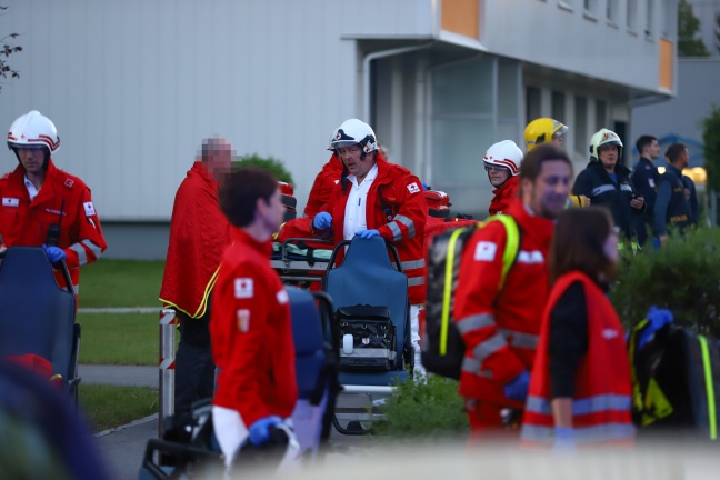 Ein Todesopfer bei Wohnungsbrand in Wels-Lichtenegg