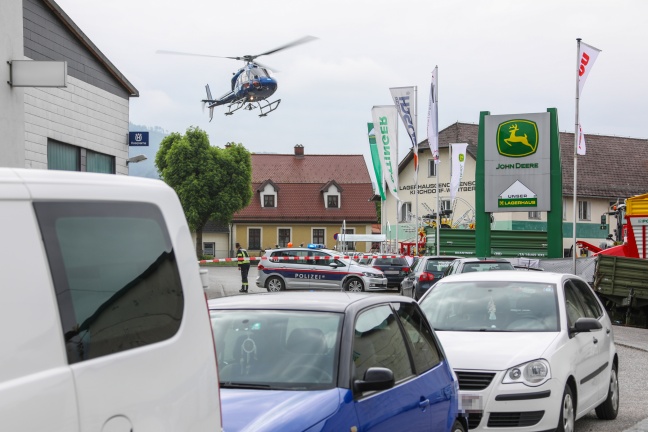 Tödlicher Arbeitsunfall in Kirchdorf an der Krems