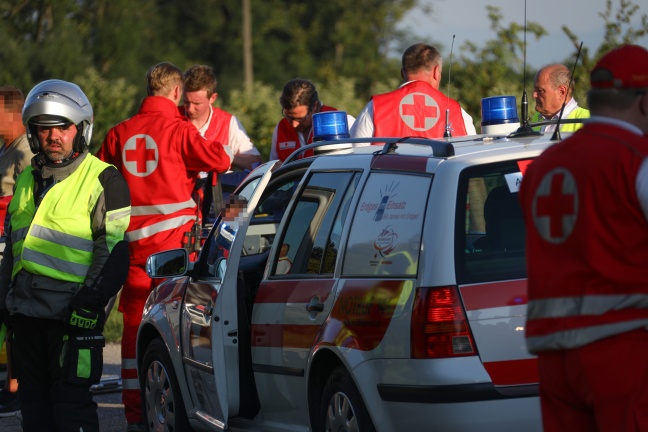 Drei teils Schwerverletzte bei Radrennen in Buchkirchen