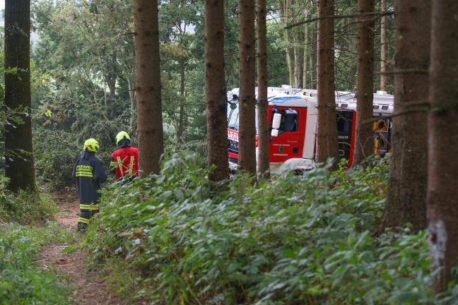 Schwerer Forstunfall in Kremsmünster