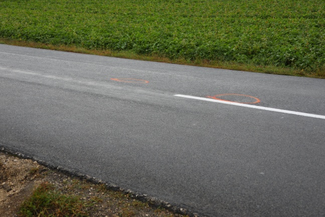 Motorradfahrer bei Kollision mit Reh in Piberbach tödlich verletzt