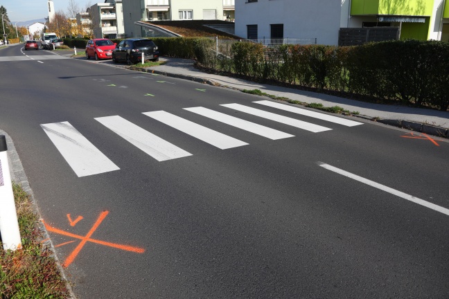 80-jährige Fußgängerin nach Verkehrsunfall in Leonding im Krankenhaus verstorben