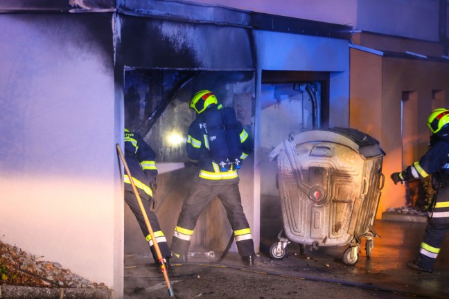 Brandstiftung geklärt: Feuerwehrmann (18) legte Brand in Garage einer Schule