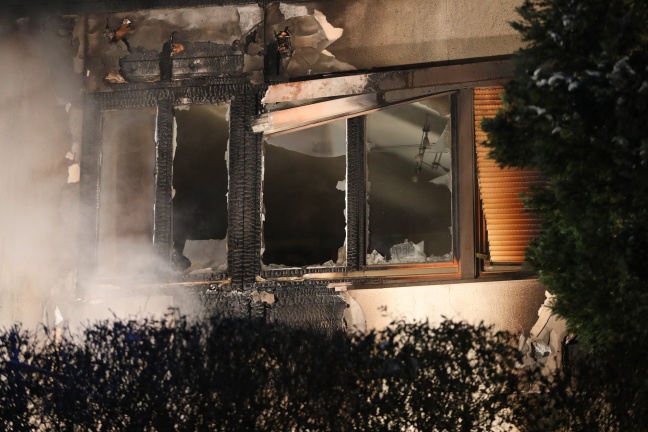 Zwei Tote bei Wohnhausbrand in Bad Kreuzen
