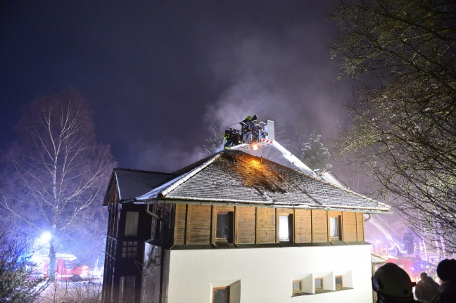 Wohnhausbrand in Unterweißenbach