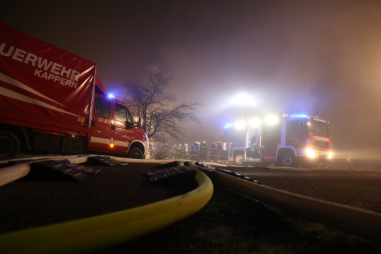 Brand eines landwirtschaftlichen Objekts in Weißkirchen an der Traun