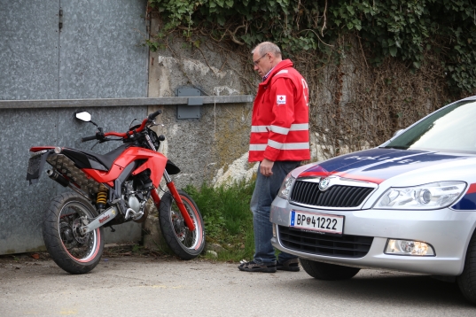 Zwei Jugendliche bei Unfall mit Moped in Bad Schallerbach schwer verletzt