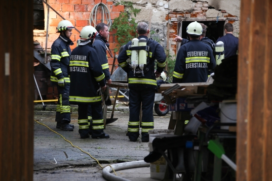 Brand im Stall eines Bauernhofes in Eberstalzell rasch unter Kontrolle gebracht