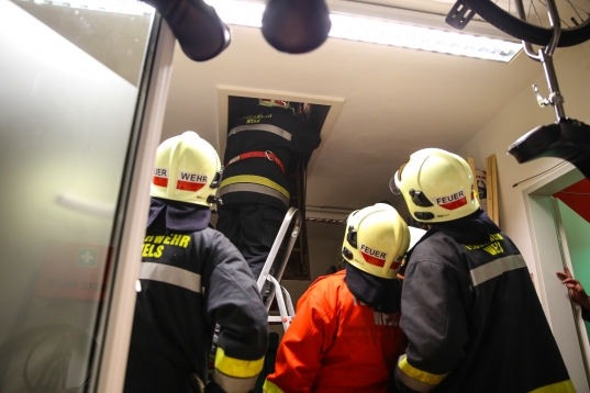 Brandverdacht im Jugendzentrum in Wels-Vogelweide