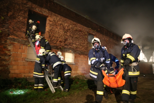 Interessanter Übungstag der Feuerwehr Thalheim bei Wels