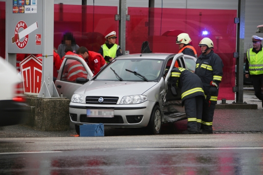 Verkehrsunfall auf der Pyhrnpass Straße in Steinhaus