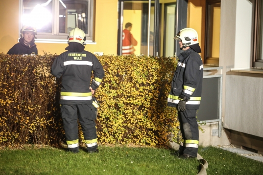 Einsatz der Feuerwehr durch angebranntes Kochgut in einer Wohnung