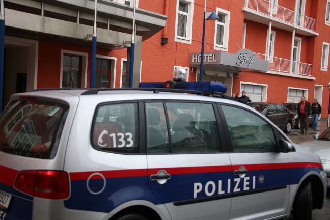 Verdächtiger nach Mord an Taxilenkerin in Welser Hotel gefasst