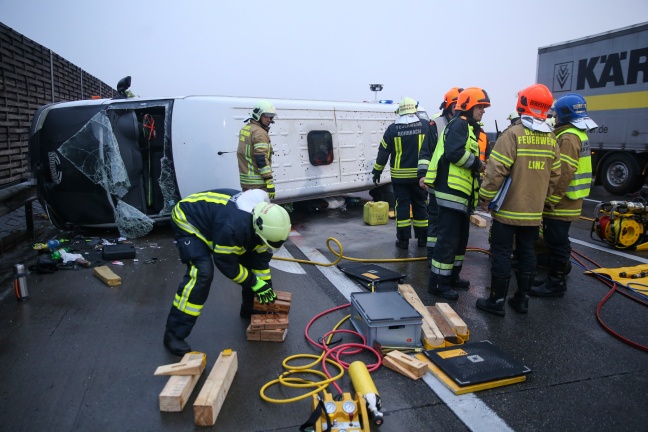 Tödlicher Verkehrsunfall nach Streit auf der Westautobahn bei St. Florian