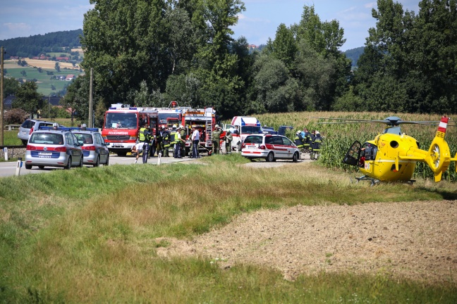 Tödlicher Verkehrsunfall auf der Nibelungen Straße in Hartkirchen