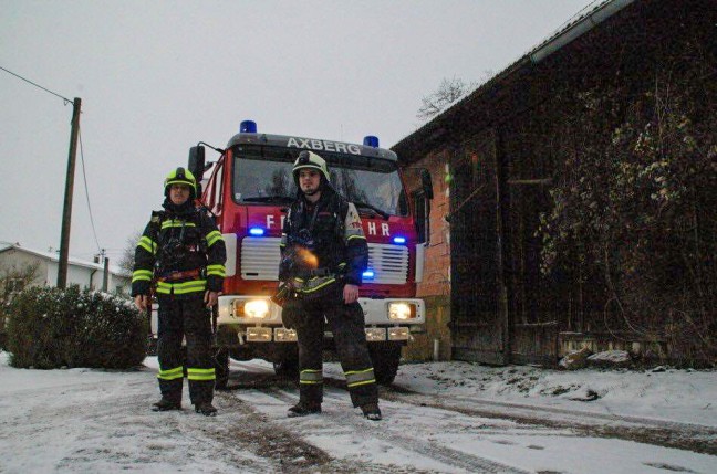 Brand eines Kühlschrankes in Kirchberg-Thening rechtzeitig entdeckt