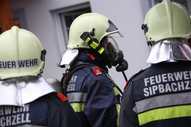 Brand eines Wäschetrockners im Keller eines Einfamilienhauses in Sipbachzell
