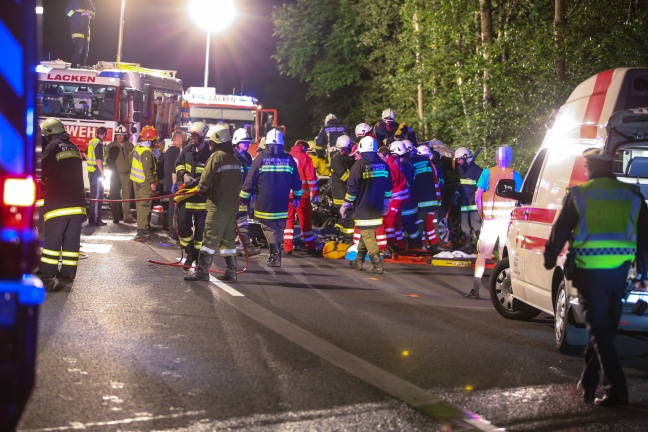 Tödlicher Verkehrsunfall auf der Rohrbacher Straße in St. Martin im Mühlkreis