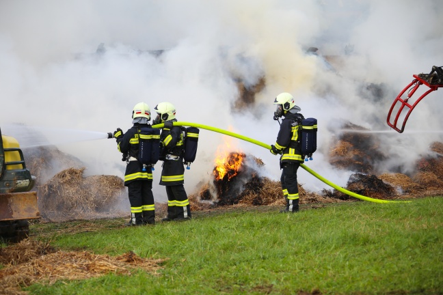 Brand eines leerstehenden Stallgebäudes in Inzersdorf im Kremstal
