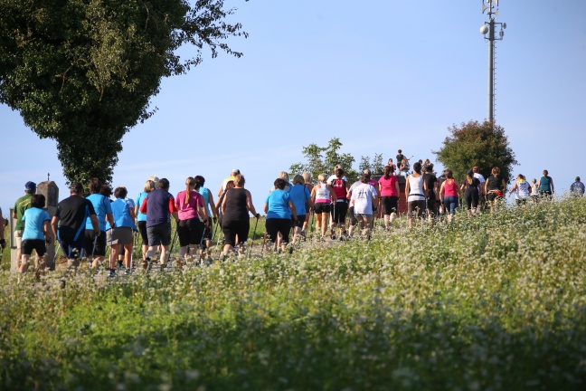 Viele Läuferinnen und Läufer beim zweiten "PenneRUN 6.0" in Pennewang