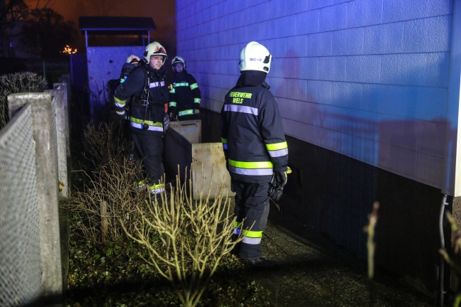 Erhöhte Kohlenmonoxidkonzentration in einem Haus in Wels-Pernau fordert zwei Verletzte