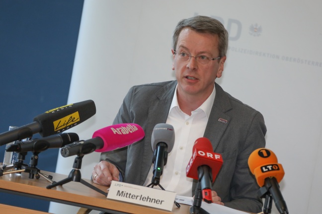 Kriminalität in Oberösterreich um 5,7% gestiegen