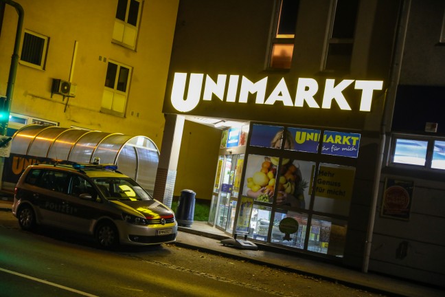 Raubüberfall auf einen Lebensmittelmarkts in Wels-Neustadt geklärt