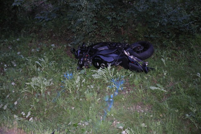 Motorradlenker (62) nach schwerem Unfall in Bad Schallerbach im Klinikum verstorben