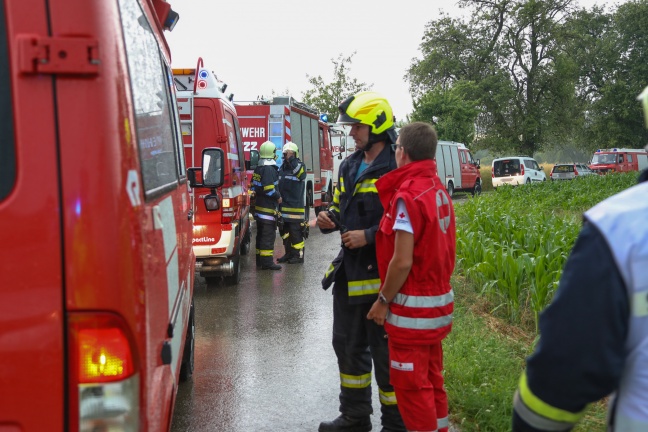 Vollbrand einer Fischerhütte in Kremsmünster erfordert größeren Einsatz der Feuerwehr
