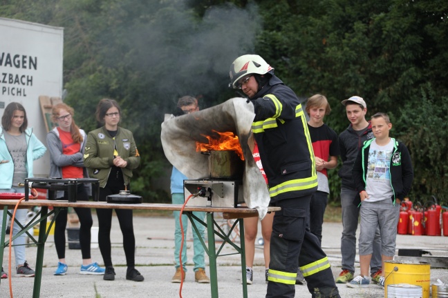 Spannende Initiative "Gemeinsam.Sicher.Feuerwehr" für Schülerinnen und Schüler in Pichl bei Wels