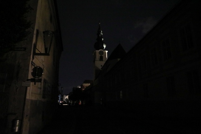 Stromausfall in Wels und Umgebung am späten Abend