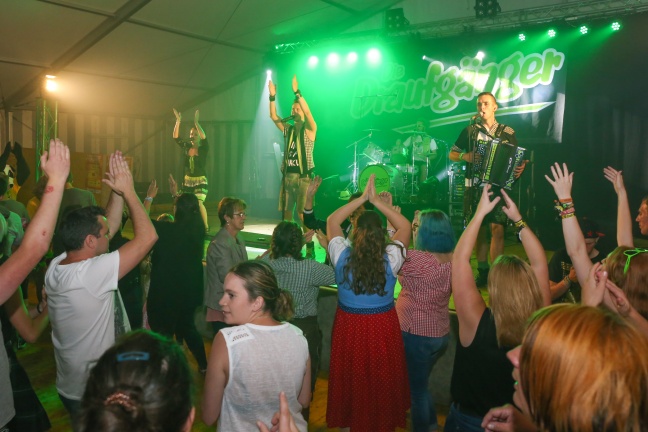 "Die Draufgänger" eröffneten mit ihrem einzigartigen Auftritt das Kukuruz Fest in Waizenkirchen