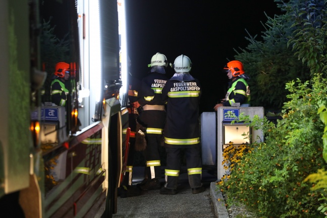 Brand im Keller eines Hauses in Gaspoltshofen rasch abgelöscht