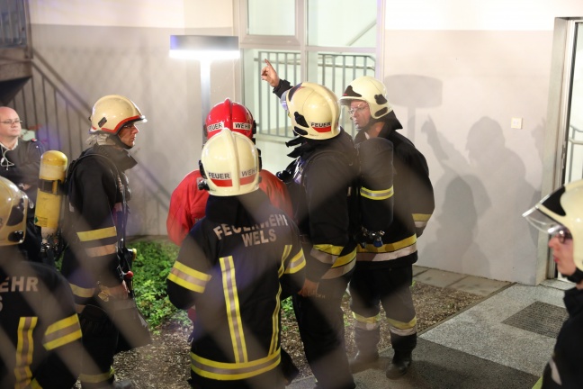 Größerer Einsatz der Feuerwehr bei Brand im Klinikum Wels