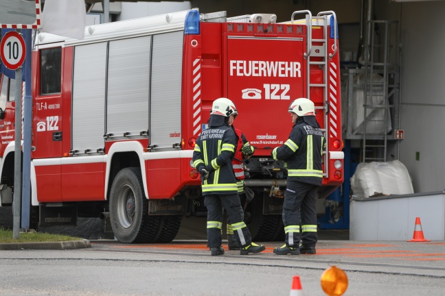Schwefeldioxidaustritt bei Industriebetrieb in Kirchdorf an der Krems fordert sechs Verletzte