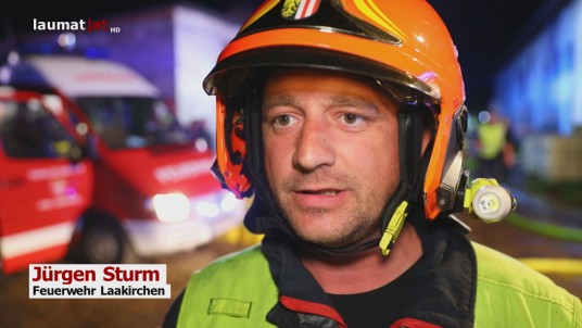 Jürgen Sturm, Feuerwehr Laakirchen | Film: laumat.at/Kamera: Matthias Lauber, Beitrag: Matthias Lauber Jürgen Sturm, Feuerwehr Laakirchen