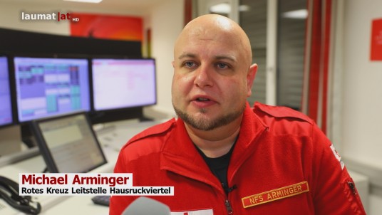 Michael Arminger, Rotes Kreuz Leitstelle Hausruckviertel | Film: laumat.at/Kamera: Matthias Lauber, Beitrag: Matthias Lauber Michael Arminger, Rotes Kreuz Leitstelle Hausruckviertel