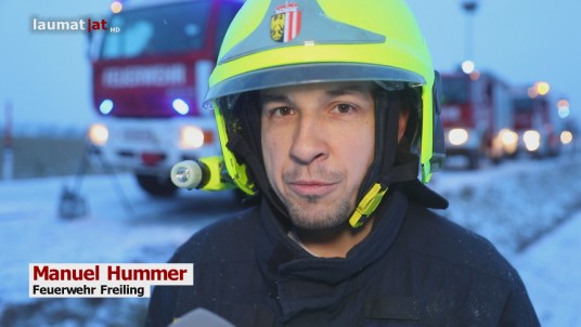 Manuel Hummer, Feuerwehr Freiling | Film: laumat.at/Kamera: Matthias Lauber, Beitrag: Matthias Lauber Manuel Hummer, Feuerwehr Freiling