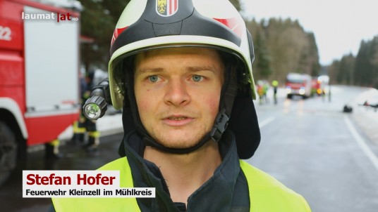 Stefan Hofer, Feuerwehr Kleinzell im Mühlkreis | Film: laumat.at/Kamera: Matthias Lauber, Beitrag: Matthias Lauber Stefan Hofer, Feuerwehr Kleinzell im Mühlkreis