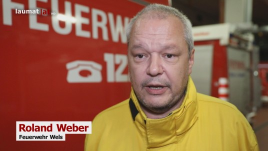 Roland Weber, Feuerwehr Wels | Film: laumat.at/Kamera: Matthias Lauber, Beitrag: Matthias Lauber Roland Weber, Feuerwehr Wels