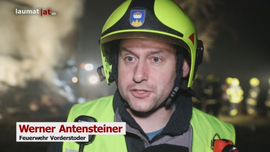 Werner Antensteiner, Feuerwehr Vorderstoder | Film: laumat.at/Kamera: Matthias Lauber, Beitrag: Matthias Lauber Werner Antensteiner, Feuerwehr Vorderstoder