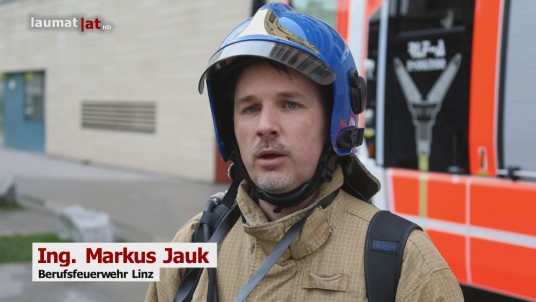Ing. Markus Jauk, Berufsfeuerwehr Linz | Film: laumat.at/Kamera: Matthias Lauber, Beitrag: Matthias Lauber Ing. Markus Jauk, Berufsfeuerwehr Linz