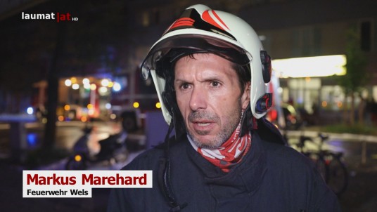 Markus Marehard, Feuerwehr Wels | Film: laumat.at/Kamera: Matthias Lauber, Beitrag: Matthias Lauber Markus Marehard, Feuerwehr Wels