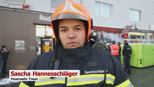 Sascha Hannesschläger, Feuerwehr Traun | Film: laumat.at/Kamera: Matthias Lauber, Beitrag: Matthias Lauber Sascha Hannesschläger, Feuerwehr Traun