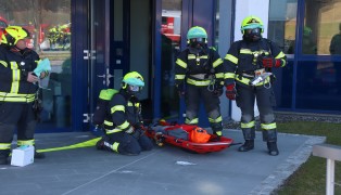Großübung der Einsatzkräfte bei kürzlich ausgezeichnetem "feuerwehrfreundlichen Arbeitgeber" in Spital am Pyhrn | Foto: laumat.at/Matthias Lauber Großübung der Einsatzkräfte bei kürzlich ausgezeichnetem "feuerwehrfreundlichen Arbeitgeber" in Spital am Pyhrn