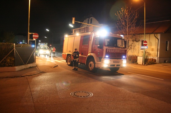 Verkehrsunfall vor Feuerwache Pernau
