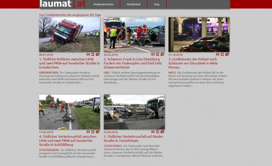 laumat|at sagt Danke und blickt auf das Jahr 2018 zurück | Foto: laumat.at/Screenshot laumat|at sagt Danke und blickt auf das Jahr 2018 zurück