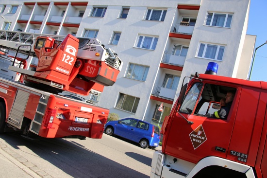 Kleinbrand in einer Wohnung in Wels-Neustadt rasch abgelöscht